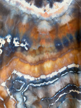 Load image into Gallery viewer, Men’s 4X 100% Rayon Button Up Short Sleeved Geode Shirt in ‘Turkey Tail Mushroom’
