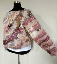 Load image into Gallery viewer, Women’s XXL (could fit 3X too) Off Shoulder Sweatshirt in ‘Shiitake Mushroom’
