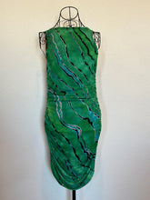 Load image into Gallery viewer, Custom Reverse Geode Bodycon Dress in ‘Sherwood’ for Amanda
