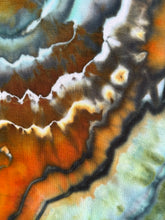 Load image into Gallery viewer, Women’s Medium Geode Palazzo Pants in ‘Boulder Turquoise’
