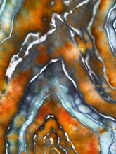 Load image into Gallery viewer, Women’s Medium Geode Palazzo Pants in ‘Boulder Turquoise’
