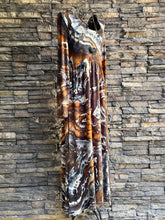 Load image into Gallery viewer, Custom Geode Long Sleeved Dress in ‘Turkey Tail Mushroom’ for Jodi
