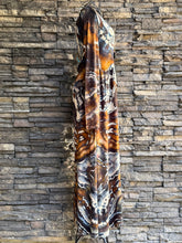 Load image into Gallery viewer, Custom Geode Long Sleeved Dress in ‘Turkey Tail Mushroom’ for Jodi
