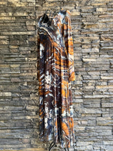 Load image into Gallery viewer, Custom Geode Long Sleeved Dress in ‘Turkey Tail Mushroom’ for Jodi
