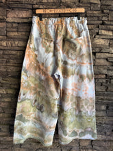 Load image into Gallery viewer, Women’s Large Upcycled 100% Cotton Wide-Leg Lounge Pants with Pockets &amp; Drawstring in ‘Pewter’
