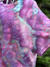 Load image into Gallery viewer, Women’s 2X Corner Twist T-Shirt in ‘Strawberry Skies’
