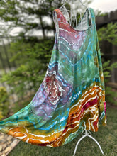 Load image into Gallery viewer, Custom Geode Rayon Dress for Taylor in ‘Gypsy Skies’
