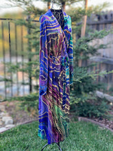 Load image into Gallery viewer, Custom Reverse Geode Bamboo Robe for Coleen
