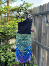 Load image into Gallery viewer, Custom Reverse Geode Mini Skirt in ‘Abalone’ for Heather
