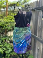 Load image into Gallery viewer, Custom Reverse Geode Mini Skirt in ‘Abalone’ for Heather
