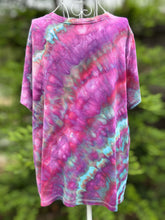 Load image into Gallery viewer, Women’s 2X Corner Twist T-Shirt in ‘Strawberry Skies’
