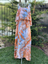 Load image into Gallery viewer, Custom 100% Rayon Flounce Maxi Dress for Kelsi
