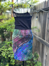 Load image into Gallery viewer, Women’s Medium Reverse Geode Mini Skirt in ‘Abalone’
