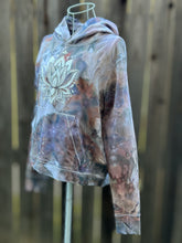 Load image into Gallery viewer, Women’s Medium Thumbhole ‘Lotus Flower’ Hoodie
