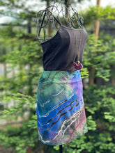 Load image into Gallery viewer, Custom Reverse Geode Mini Skirt in ‘Abalone’ for Laura
