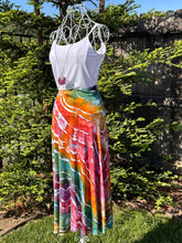 Load image into Gallery viewer, Women’s XL Geode Midi Skirt in ‘Rainbow Sherbet’
