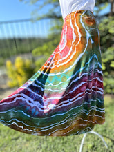 Load image into Gallery viewer, Women’s XL Geode Midi Skirt in ‘Rainbow Sherbet’
