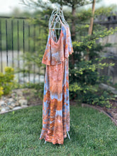 Load image into Gallery viewer, Custom 100% Rayon Flounce Maxi Dress for Kelsi
