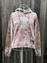 Load image into Gallery viewer, Women’s Small Thumbhole Painted ‘Lotus’ Hoodie
