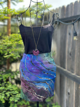 Load image into Gallery viewer, Custom Reverse Geode Maxi Skirt in ‘Abalone’ for Mel
