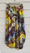 Load and play video in Gallery viewer, Custom Geode Rayon Open Leg Pants in ‘Boulder Opal’ for Alison
