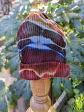 Load image into Gallery viewer, Adult Thick Cotton Geode Beanie in Earthy Rainbow
