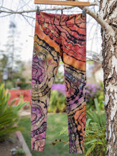 Load image into Gallery viewer, Women&#39;s Medium Reverse Geode Leggings in Earthy Rainbow
