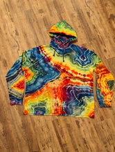 Load image into Gallery viewer, Custom Rainbow Geode Hoodie for Angel
