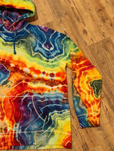 Load image into Gallery viewer, Custom Rainbow Geode Hoodie for Angel
