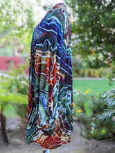 Load image into Gallery viewer, Custom Geode Bell Sleeve Kimono for Tonya
