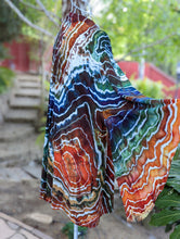 Load image into Gallery viewer, Custom Geode Bell Sleeve Kimono for Tonya
