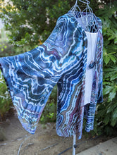 Load image into Gallery viewer, Custom Geode Bell Sleeve Kimono in Abalone for Ashley
