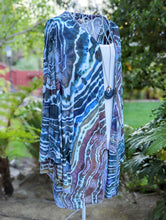 Load image into Gallery viewer, Custom Geode Bell Sleeve Kimono in Abalone for Ashley
