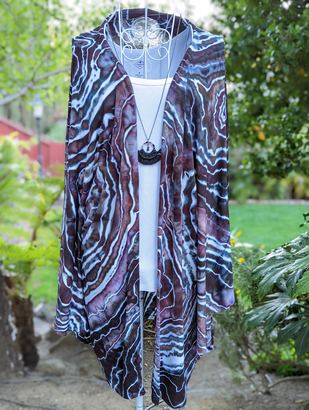 Custom Geode Bell Sleeve Kimono for Kate Huber-Klimson