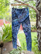 Load image into Gallery viewer, Custom Geode Leggings in Abalone for Lisa
