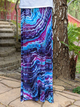 Load image into Gallery viewer, Custom Geode Maxi Skirt in Fluorite for Kristen
