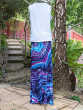 Load image into Gallery viewer, Custom Geode Maxi Skirt in Fluorite for Kristen
