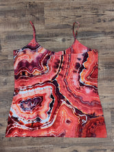 Load image into Gallery viewer, Women&#39;s XXL Geode Spaghetti Strap Tank Top in Color Challenge #11
