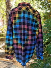 Load image into Gallery viewer, Custom Rainbow Flannel Shirt for Adrian
