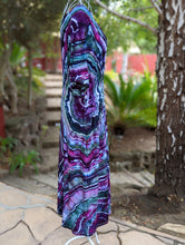 Load image into Gallery viewer, Custom Geode Surplice Midi Dress for Wendy
