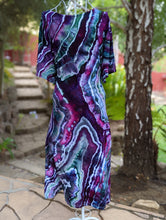 Load image into Gallery viewer, Custom Geode Surplice Midi Dress for Wendy
