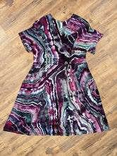 Load image into Gallery viewer, Custom Geode Surplice Midi Dress for Wendy
