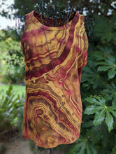 Load image into Gallery viewer, Women&#39;s XXL Reverse Geode Tank Top in &#39;Fall Foliage&#39;
