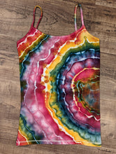 Load image into Gallery viewer, Women&#39;s Small Geode Spaghetti Strap Tank Top in Color Challenge #23
