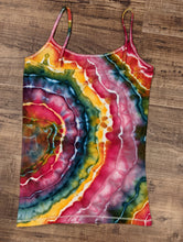 Load image into Gallery viewer, Women&#39;s Small Geode Spaghetti Strap Tank Top in Color Challenge #23
