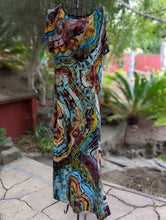 Load image into Gallery viewer, Custom Reverse Geode Maxi Dresses for Kari
