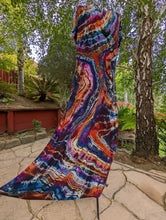 Load image into Gallery viewer, Custom Reverse Geode Maxi Dresses for Kari
