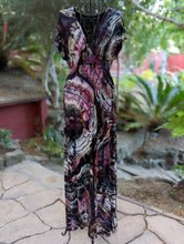 Load image into Gallery viewer, Custom Reverse Geode Surplice Maxi Dress for Tonya
