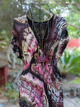 Load image into Gallery viewer, Custom Reverse Geode Surplice Maxi Dress for Tonya
