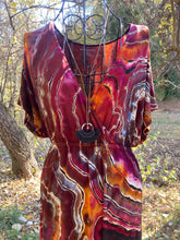 Load image into Gallery viewer, Custom Reverse Geode Maxi Dress for Jill
